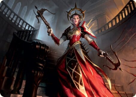 Bloodthirsty Adversary Art Card [Innistrad: Midnight Hunt Art Series] MTG Single Magic: The Gathering  | Multizone: Comics And Games