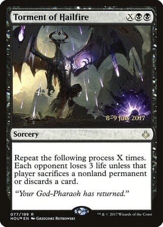 Torment of Hailfire [Hour of Devastation Promos] MTG Single Magic: The Gathering  | Multizone: Comics And Games