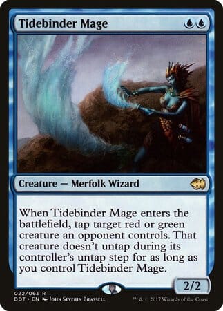 Tidebinder Mage [Duel Decks: Merfolk vs. Goblins] MTG Single Magic: The Gathering  | Multizone: Comics And Games