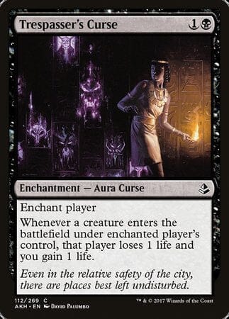 Trespasser's Curse [Amonkhet] MTG Single Magic: The Gathering  | Multizone: Comics And Games