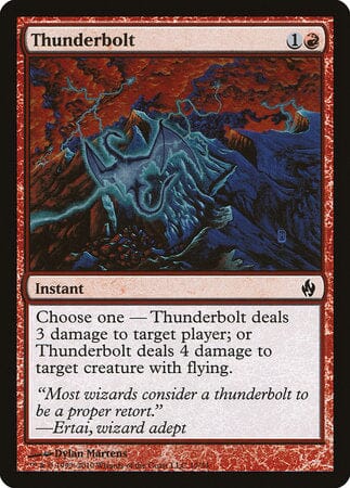 Thunderbolt [Premium Deck Series: Fire and Lightning] MTG Single Magic: The Gathering  | Multizone: Comics And Games