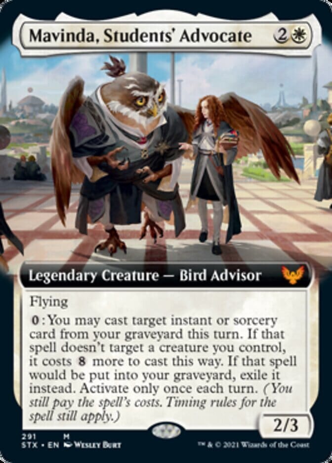 Mavinda, Students' Advocate (Extended) [Strixhaven: School of Mages] MTG Single Magic: The Gathering  | Multizone: Comics And Games