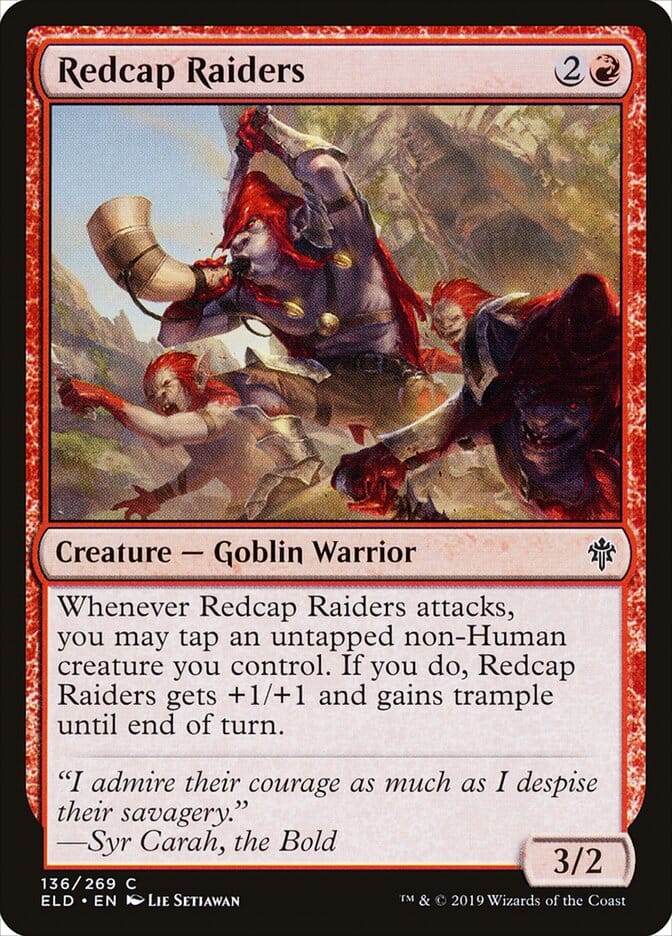 Redcap Raiders [Throne of Eldraine] MTG Single Magic: The Gathering  | Multizone: Comics And Games
