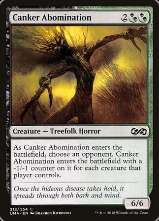 Canker Abomination [Ultimate Masters] MTG Single Magic: The Gathering  | Multizone: Comics And Games