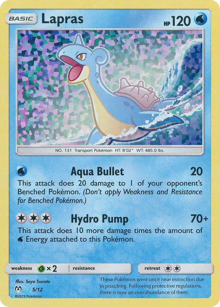 Lapras (5/12) [McDonald's Promos: 2019 Collection] Pokemon Single Pokémon  | Multizone: Comics And Games