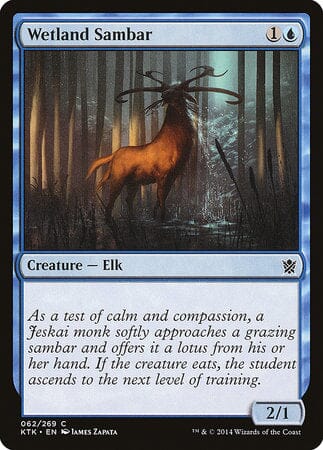 Wetland Sambar [Khans of Tarkir] MTG Single Magic: The Gathering  | Multizone: Comics And Games