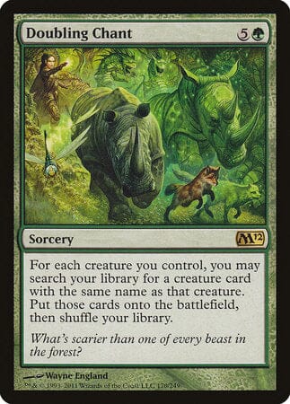 Doubling Chant [Magic 2012] MTG Single Magic: The Gathering  | Multizone: Comics And Games