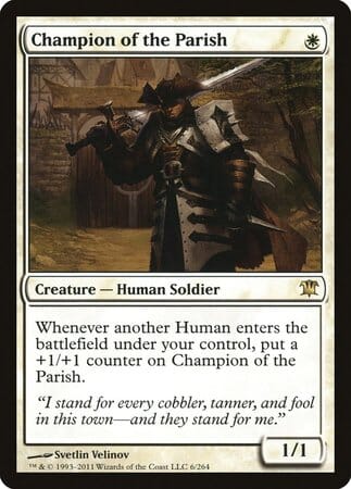 Champion of the Parish [Innistrad] MTG Single Magic: The Gathering  | Multizone: Comics And Games