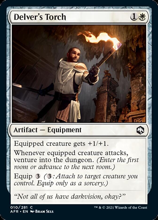 Delver's Torch [Dungeons & Dragons: Adventures in the Forgotten Realms] MTG Single Magic: The Gathering  | Multizone: Comics And Games