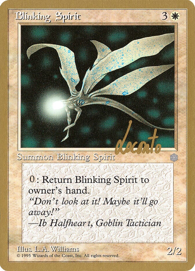 Blinking Spirit (Michael Loconto) [Pro Tour Collector Set] MTG Single Magic: The Gathering  | Multizone: Comics And Games