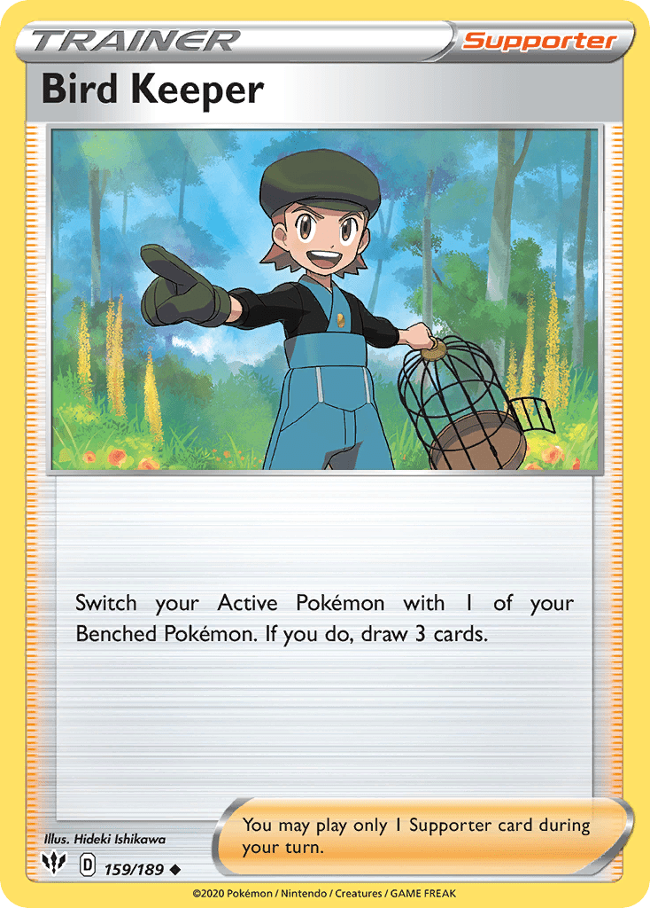 Bird Keeper (159/189) [Sword & Shield: Darkness Ablaze] Pokemon Single Pokémon  | Multizone: Comics And Games