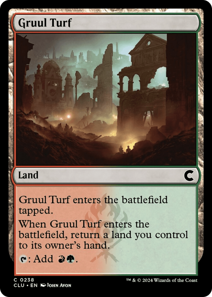 Gruul Turf [Ravnica: Clue Edition] MTG Single Magic: The Gathering  | Multizone: Comics And Games