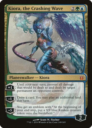 Kiora, the Crashing Wave [Born of the Gods] MTG Single Magic: The Gathering  | Multizone: Comics And Games