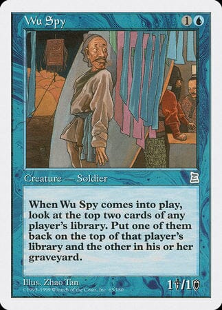 Wu Spy [Portal Three Kingdoms] MTG Single Magic: The Gathering  | Multizone: Comics And Games