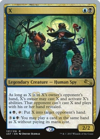 X [Unstable] MTG Single Magic: The Gathering  | Multizone: Comics And Games