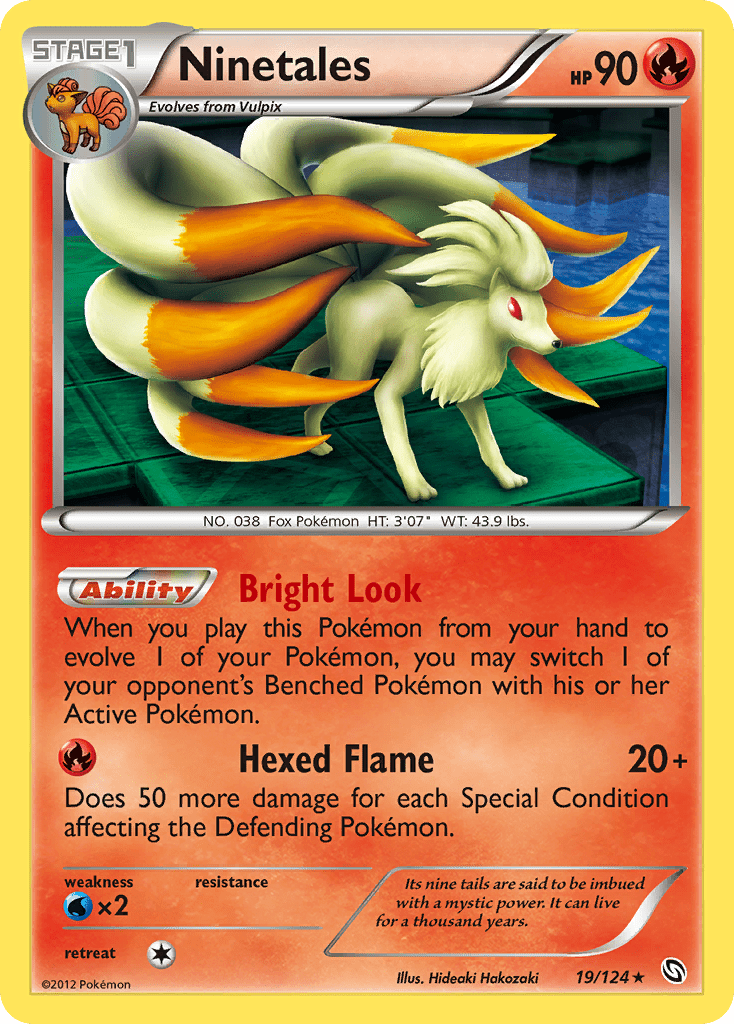 Ninetales (19/124) [Black & White: Dragons Exalted] Pokemon Single Pokémon  | Multizone: Comics And Games
