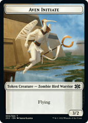 Elemental // Aven Initiate Double-sided Token [Double Masters 2022 Tokens] MTG Single Magic: The Gathering  | Multizone: Comics And Games