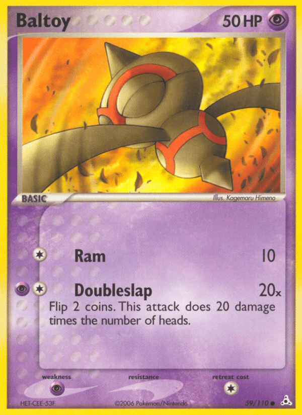 Baltoy (59/110) [EX: Holon Phantoms] Pokemon Single Pokémon  | Multizone: Comics And Games