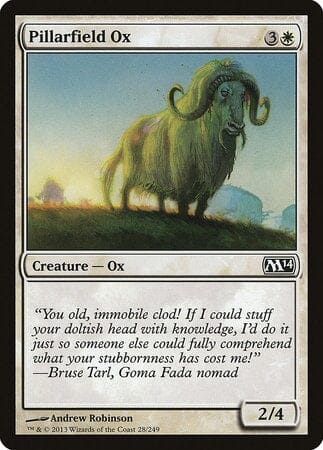 Pillarfield Ox [Magic 2014] MTG Single Magic: The Gathering  | Multizone: Comics And Games