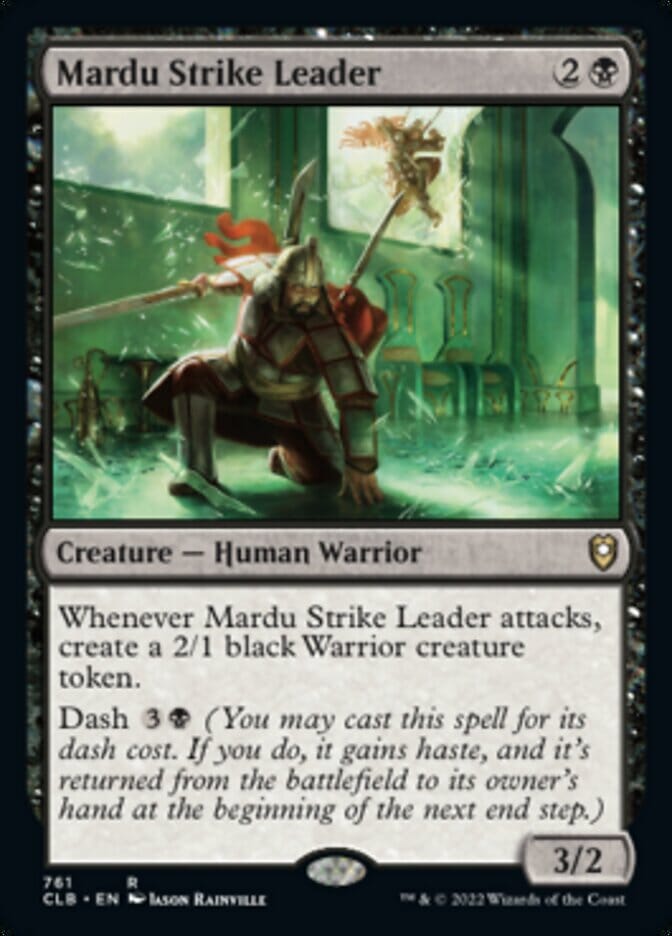 Mardu Strike Leader [Commander Legends: Battle for Baldur's Gate] MTG Single Magic: The Gathering  | Multizone: Comics And Games