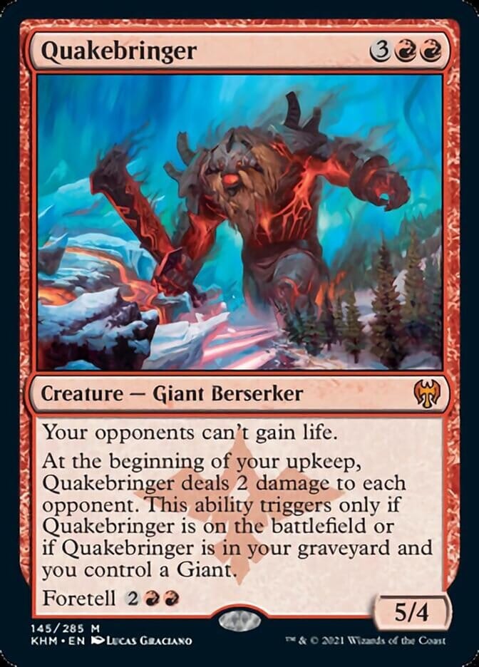 Quakebringer [Kaldheim] MTG Single Magic: The Gathering  | Multizone: Comics And Games