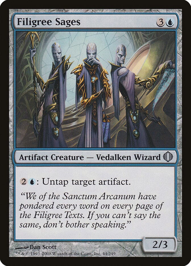 Filigree Sages [Shards of Alara] MTG Single Magic: The Gathering  | Multizone: Comics And Games