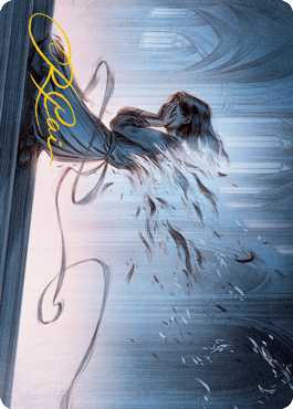 Fading Hope Art Card (Gold-Stamped Signature) [Innistrad: Midnight Hunt Art Series] MTG Single Magic: The Gathering  | Multizone: Comics And Games