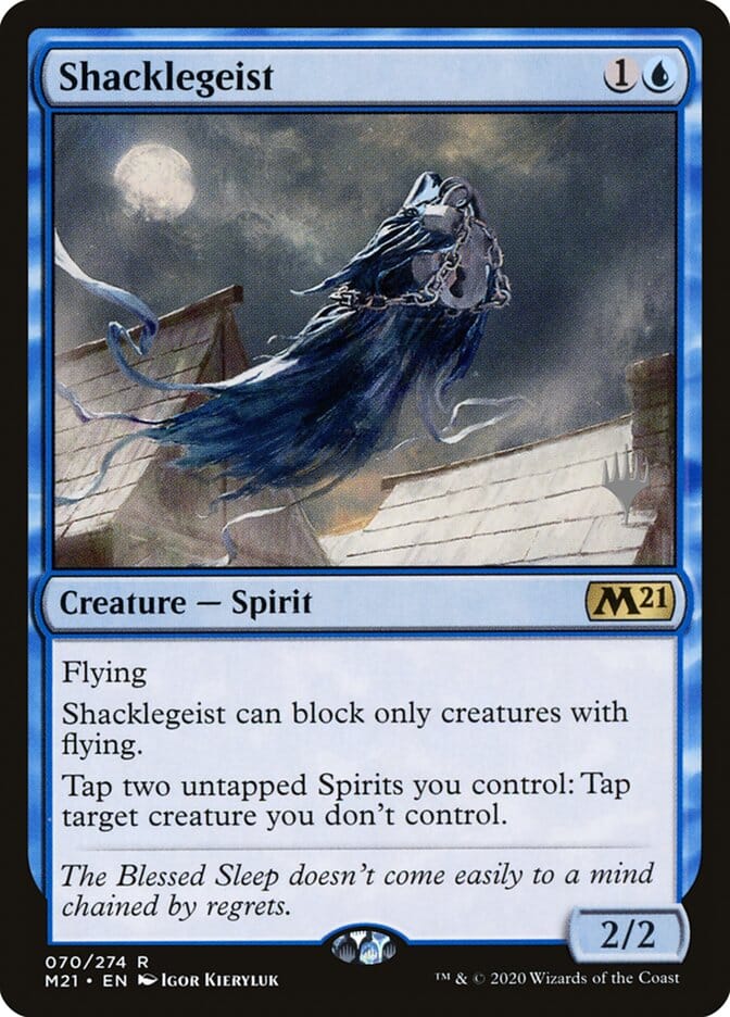 Shacklegeist (Promo Pack) [Core Set 2021 Promos] MTG Single Magic: The Gathering  | Multizone: Comics And Games