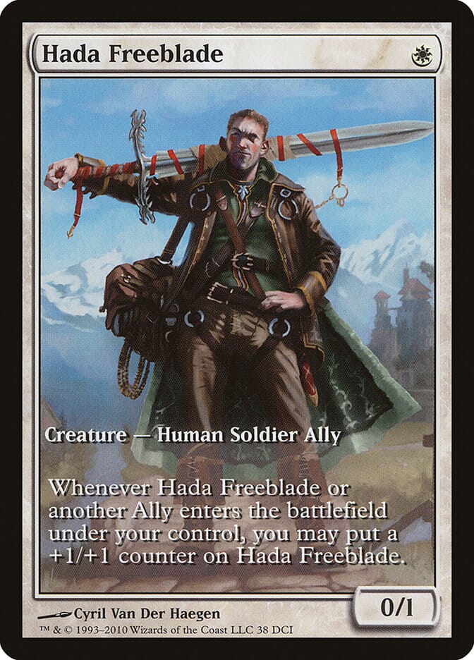 Hada Freeblade (Extended) [Worldwake Promos] MTG Single Magic: The Gathering  | Multizone: Comics And Games