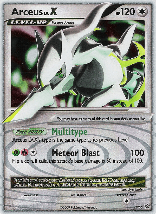 Arceus LV.X (DP56) [Diamond & Pearl: Black Star Promos] Pokemon Single Pokémon  | Multizone: Comics And Games