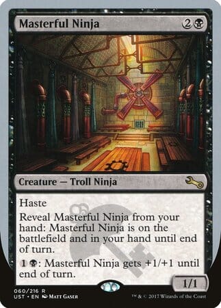 Masterful Ninja [Unstable] MTG Single Magic: The Gathering  | Multizone: Comics And Games