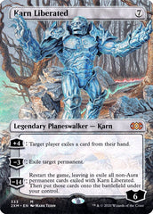 Karn Liberated (Borderless) [Double Masters] MTG Single Magic: The Gathering  | Multizone: Comics And Games