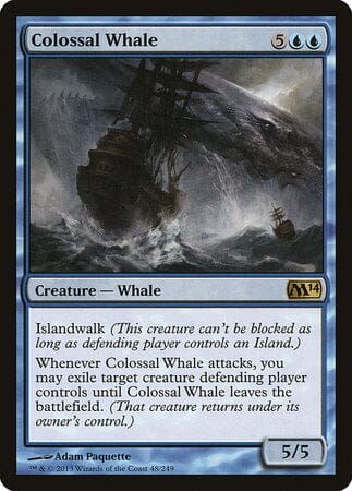 Colossal Whale [Magic 2014] MTG Single Magic: The Gathering  | Multizone: Comics And Games