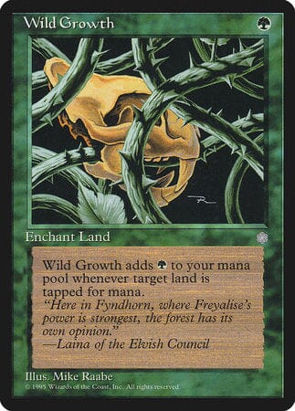 Wild Growth [Ice Age] MTG Single Magic: The Gathering  | Multizone: Comics And Games