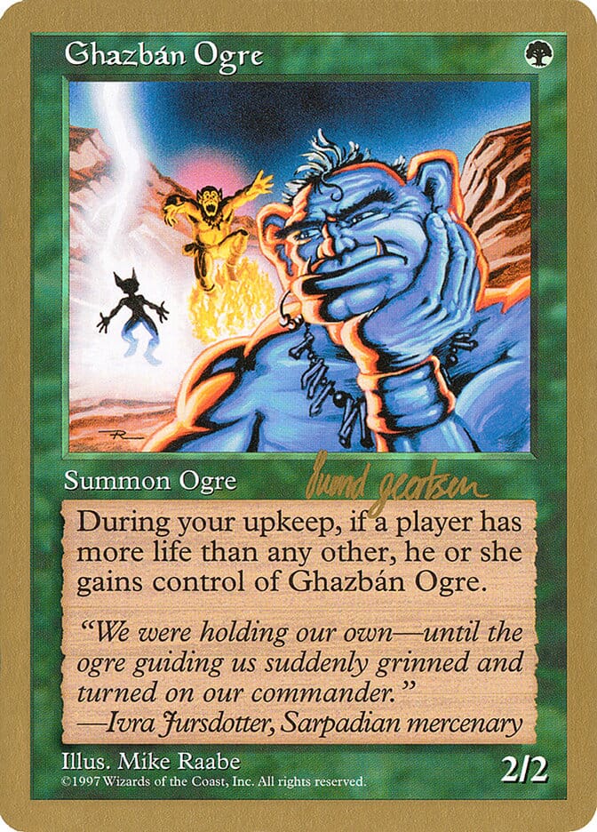 Ghazbán Ogre (Svend Geertsen) [World Championship Decks 1997] MTG Single Magic: The Gathering  | Multizone: Comics And Games