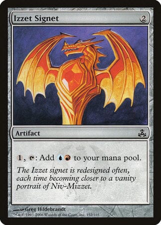 Izzet Signet [Guildpact] MTG Single Magic: The Gathering  | Multizone: Comics And Games