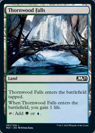 Thornwood Falls [Core Set 2021] MTG Single Magic: The Gathering  | Multizone: Comics And Games