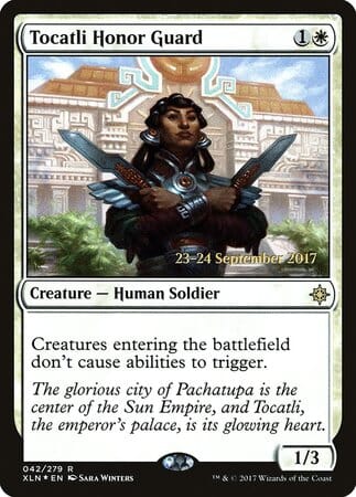Tocatli Honor Guard [Ixalan Promos] MTG Single Magic: The Gathering  | Multizone: Comics And Games