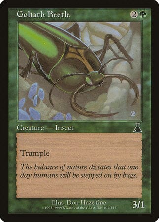 Goliath Beetle [Urza's Destiny] MTG Single Magic: The Gathering  | Multizone: Comics And Games