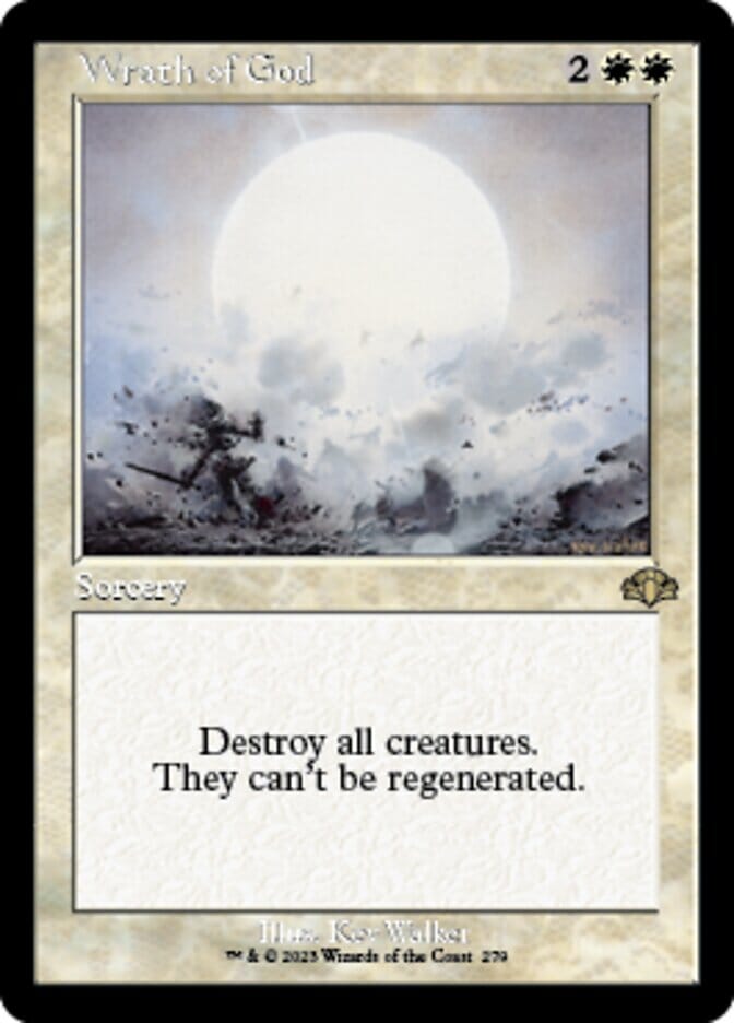 Wrath of God (Retro) [Dominaria Remastered] MTG Single Magic: The Gathering  | Multizone: Comics And Games