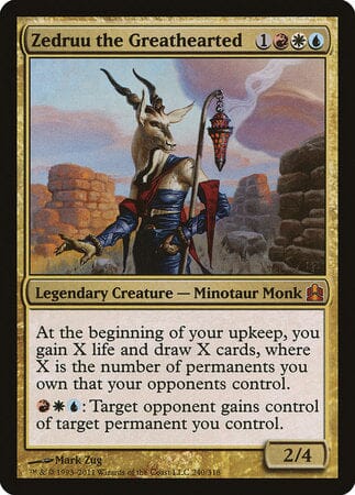 Zedruu the Greathearted [Commander 2011] MTG Single Magic: The Gathering  | Multizone: Comics And Games