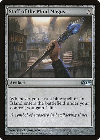 Staff of the Mind Magus [Magic 2014] MTG Single Magic: The Gathering  | Multizone: Comics And Games