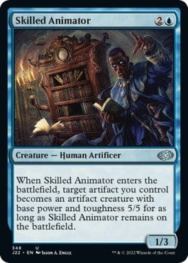 Skilled Animator [Jumpstart 2022] MTG Single Magic: The Gathering  | Multizone: Comics And Games