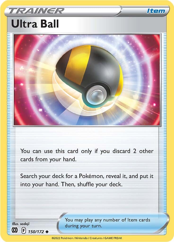 Ultra Ball (150/172) [Sword & Shield: Brilliant Stars] Pokemon Single Pokémon  | Multizone: Comics And Games