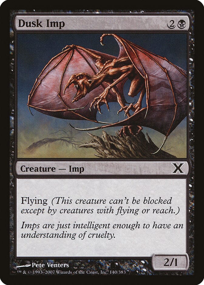 Dusk Imp [Tenth Edition] MTG Single Magic: The Gathering  | Multizone: Comics And Games