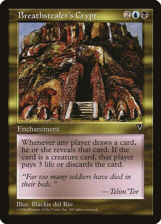 Breathstealer's Crypt [Visions] MTG Single Magic: The Gathering  | Multizone: Comics And Games