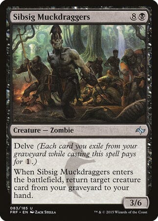 Sibsig Muckdraggers [Fate Reforged] MTG Single Magic: The Gathering  | Multizone: Comics And Games
