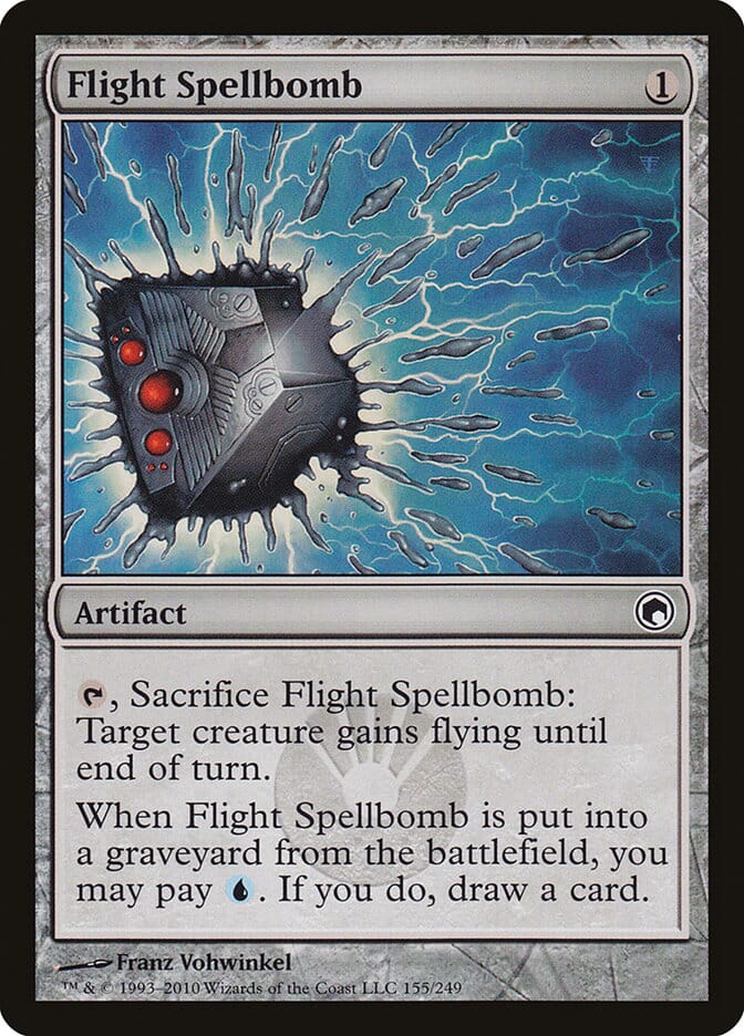 Flight Spellbomb [Scars of Mirrodin] MTG Single Magic: The Gathering  | Multizone: Comics And Games