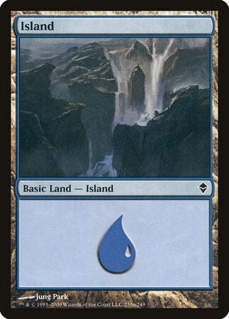 Island (235a) [Zendikar] MTG Single Magic: The Gathering  | Multizone: Comics And Games