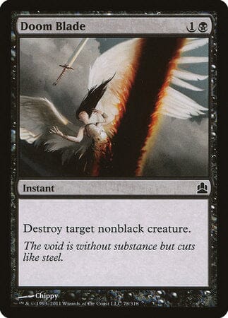 Doom Blade [Commander 2011] MTG Single Magic: The Gathering  | Multizone: Comics And Games